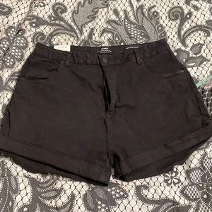 High waisted shorts